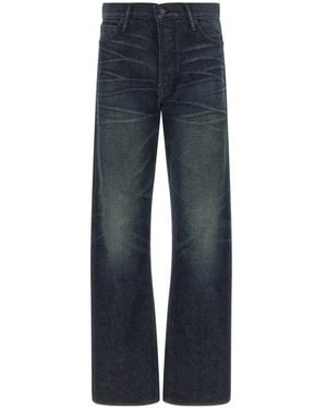 Tom Ford Wide-Leg Jeans - Blue