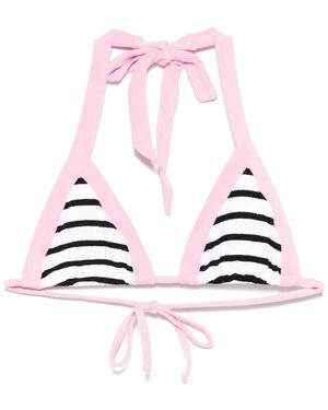 Frankie's Bikinis Taite Bikini Top - Pink