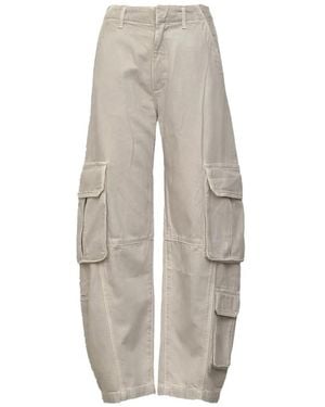 Agolde Pantalones Cargo Ambika Utility - Blanco