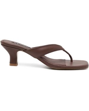 Senso 60Mm Square Sandals - Brown