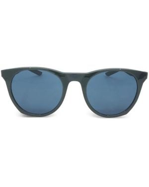 Nike Essential Horizon Round-Frame Sunglasses - Blue