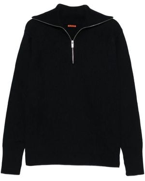 Barena Half-Zip Sweater - Black