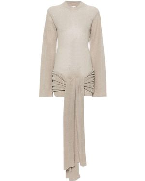 AYA MUSE Nitoba Linen-Blend Minidress - Natural