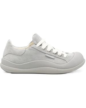 Axel Arigato Squish Suede Chunky-Sole Sneakers - White