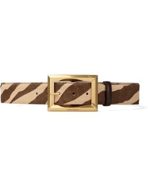 Jimmy Choo Arlie Belt - White