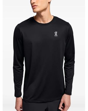 On Shoes Core Long-Sleeved T-Shirt - Black
