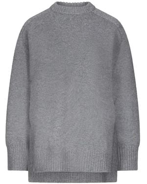 Loulou de Saison Safi Lds Jumper - Grey