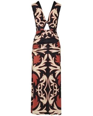 Johanna Ortiz Horizonte Mistico Midi Dress - White