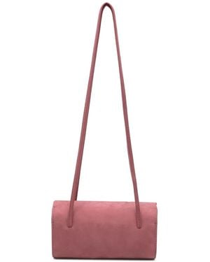 Faune Mini Mie Leather Shoulder Bag - Pink