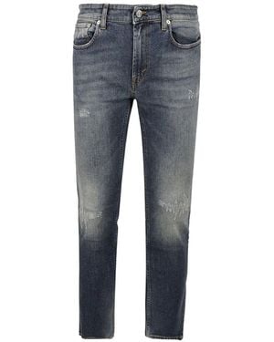 Department 5 Skeith Distressed Jeans - Blue
