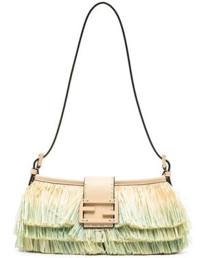 Fendi 'Bbuzz Baguette' Schultertasche - Mettallic