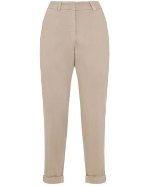 パンツ PESERICO Laminated cotton poplin trousers Laminated cotton poplin trousers | Peserico US