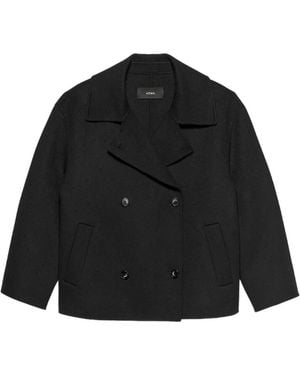Arma Manila Double-Breasted Jacket - Black