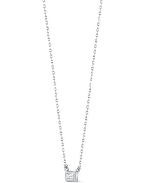 Mateo Diamond Necklace - White