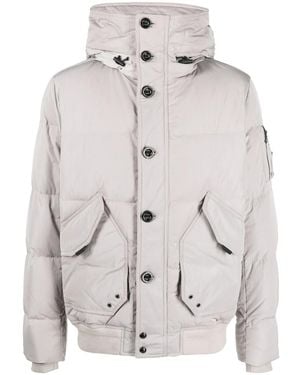 Belstaff Radar フーデッド パデッドジャケット - グレー