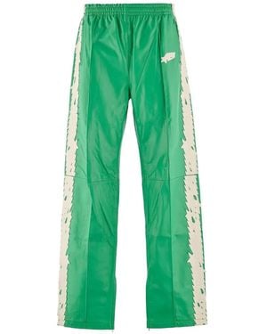 SAINT Mxxxxxx X Bape Star-Patch Track Trousers - Green