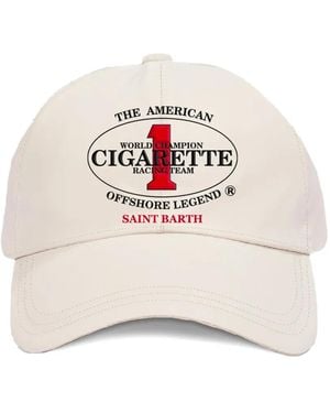 MC2 Saint Barth Printed Baseball Cap - White
