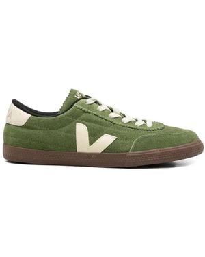 Veja Baskets Panenka À Patch Logo - Vert