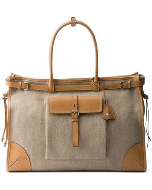 Prada Borsa Tote Bonnie - Marrone