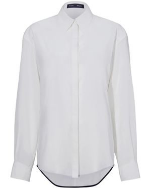 Proenza Schouler Demi ブラウス - ホワイト