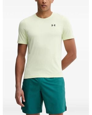 Under Armour Vanish Elite Seamless Logo-Print Short-Sleeve T-Shirt - Green