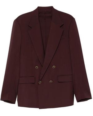 MARSĒM Double-Breasted Suit - Purple