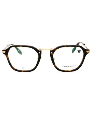 Canada Goose Round-Frame Glasses - Black