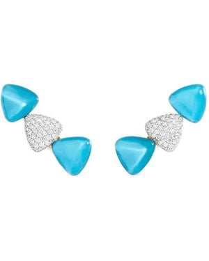 Vhernier Multi-Stone Earrings - Blue