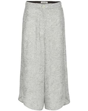 Henrik Vibskov Buttoned Palazzo Trousers - Grey