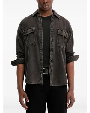Rag & Bone Buttoned Pocket Overshirt - Black