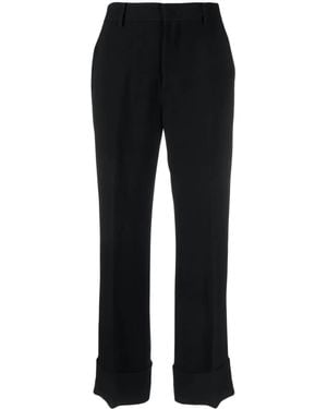 N°21 Tailored Cropped Pants - Black