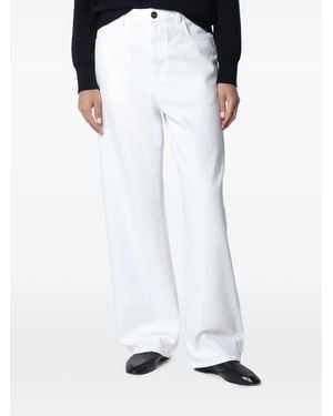 Rohe Bruun Baggy-Jeans - Weiß