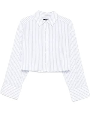 Ksubi Striped Long-Sleeve Shirt - White