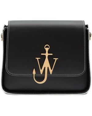JW Anderson Anchor Logo Box Bag - Black