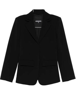 Patrizia Pepe Single-breasted Blazer - ブラック