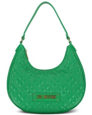 Love Moschino Quilted Shoulder Bag - Green
