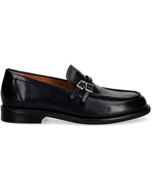 Vagabond Shoemakers Buckle Strap Loafers - Black