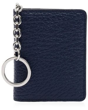 Maison Margiela Card Holder Clip 2 Keyring - Blue