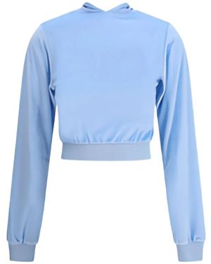 Balenciaga ジップアップ トップ - ブルー