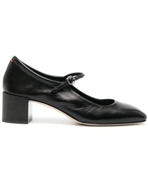 Aeyde Aline Nappa Leather Shoes - Black