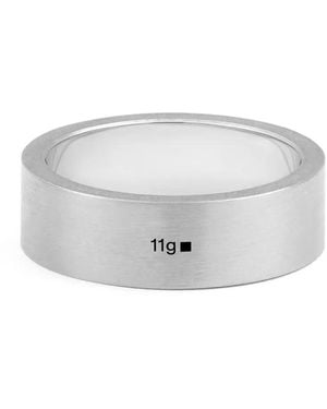 Le Gramme Anello Ribbon - Bianco