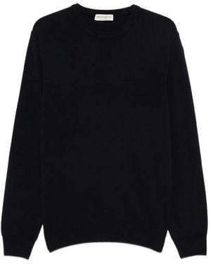 SERGIO MORETTI FIRENZE Crew-Neck Long-Sleeve Jumper - Blue