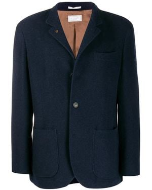Brunello Cucinelli シングル ジャケット - ブルー