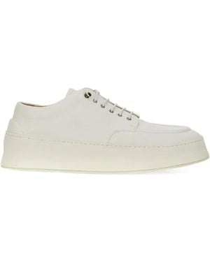 Marsèll Cassapana platform lace-up derby shoes - Blanco