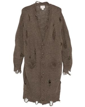 KAMIYA Cardigan - Braun