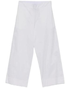 Alpha Studio Flared Pants - White