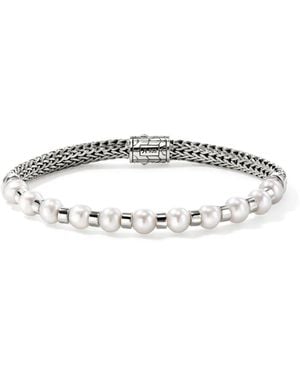 John Hardy Jh Essential Perlenarmband - Mettallic
