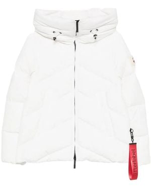 AFTER LABEL Helsinki Hooded Padded Jacket - White