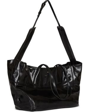 Balmain Track Shoulder Bag - Black