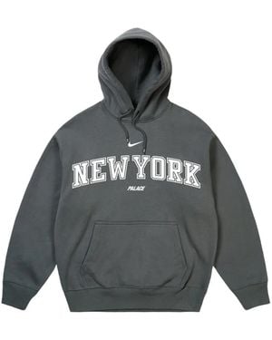 Palace X Nike New York Hoodie - Grey